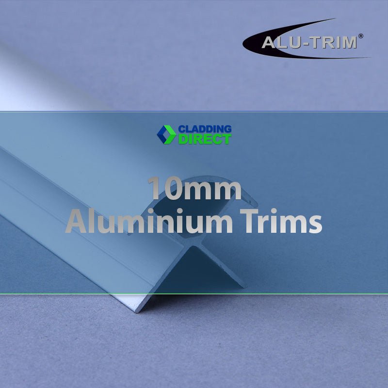 10mm Aluminium Trims - Cladding Direct