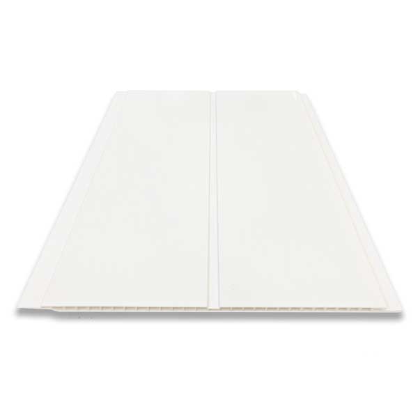 White White 2 Strip Ceiling Panel - Urban Style - Cladding Direct