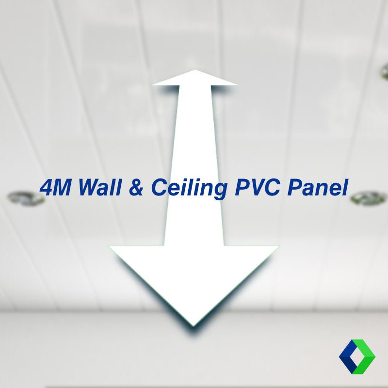 The 4 Metre PVC Ceiling & Wall Panel - Cladding Direct