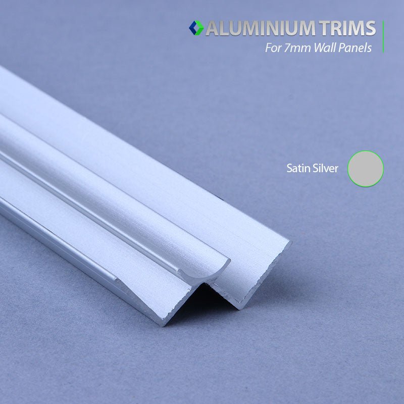 Aluminium Internal Corner Trim - 7mm - ALU Trim - Cladding Direct