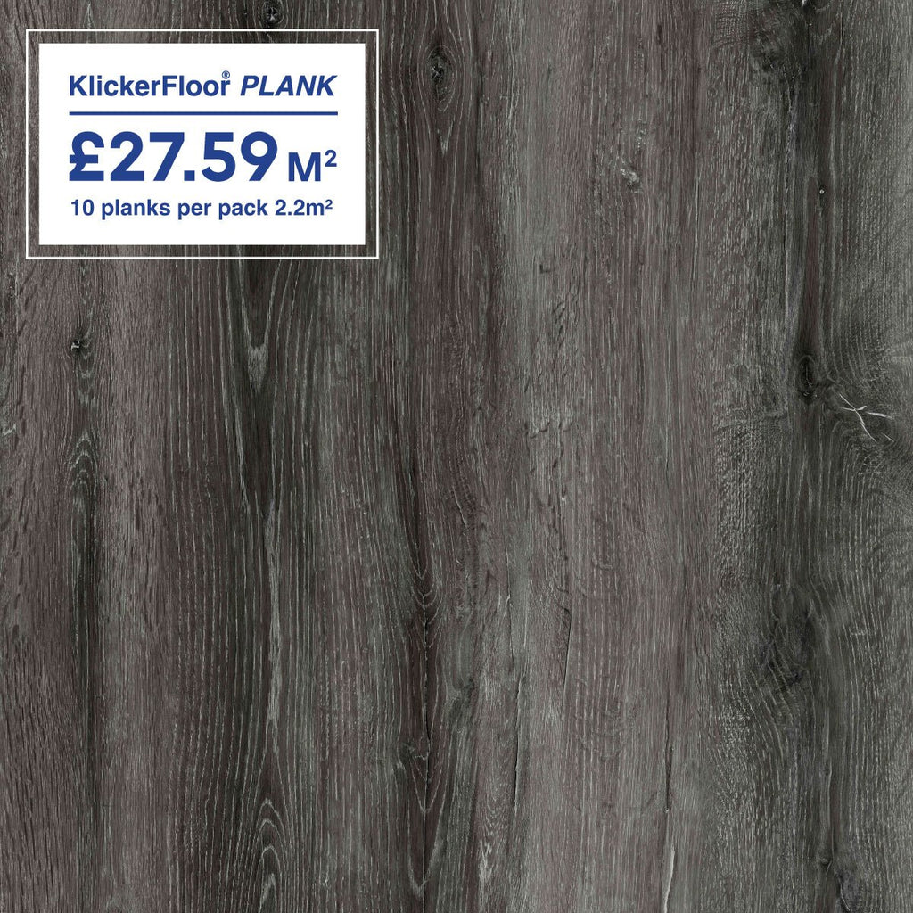 Black Oak - Klicker Floor - Oak Style - Cladding Direct