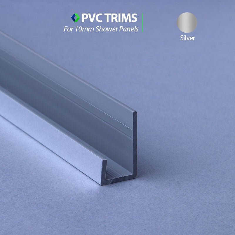 End U Trim - 10mm - PVC Trim - Cladding Direct