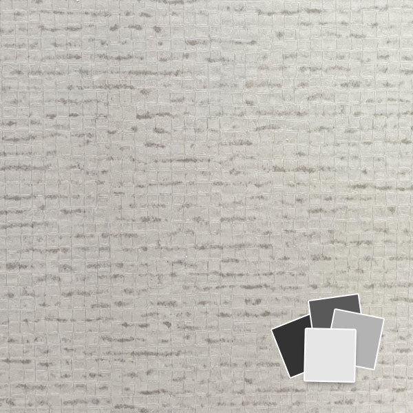 Grey Mosaic Matt Shower Panel Sample - Mosaic Style - Cladding Direct