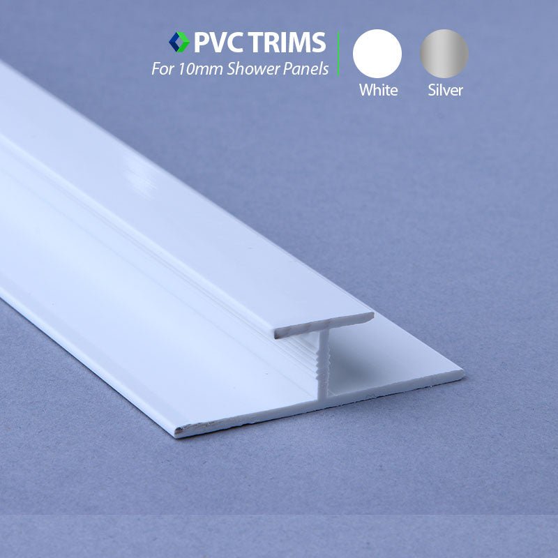 H Join Trim - 10mm - PVC Trim - Cladding Direct
