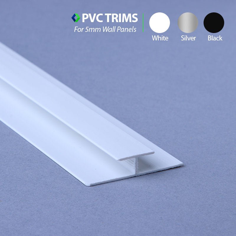 H Join Trim - 5mm - PVC Trim - Cladding Direct