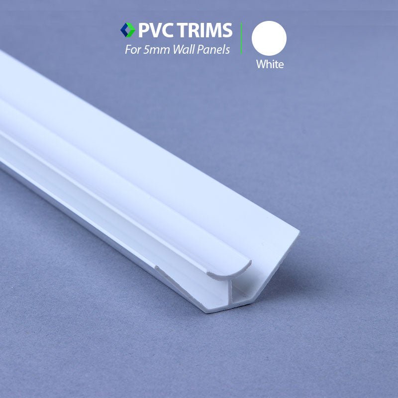 Internal Corner Trim - 5mm - PVC Trim - Cladding Direct