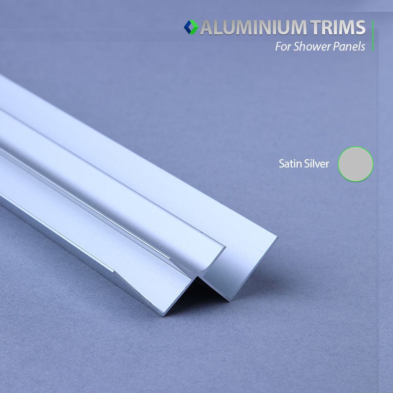 Internal Corner Trim - Aluminium 10mm - ALU Trim - Cladding Direct