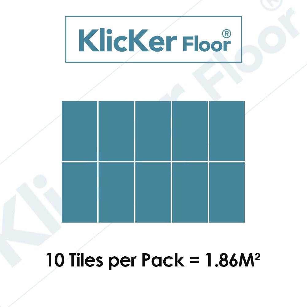 Light Grey Stone - Klicker Floor Sample - Stone Style - Cladding Direct